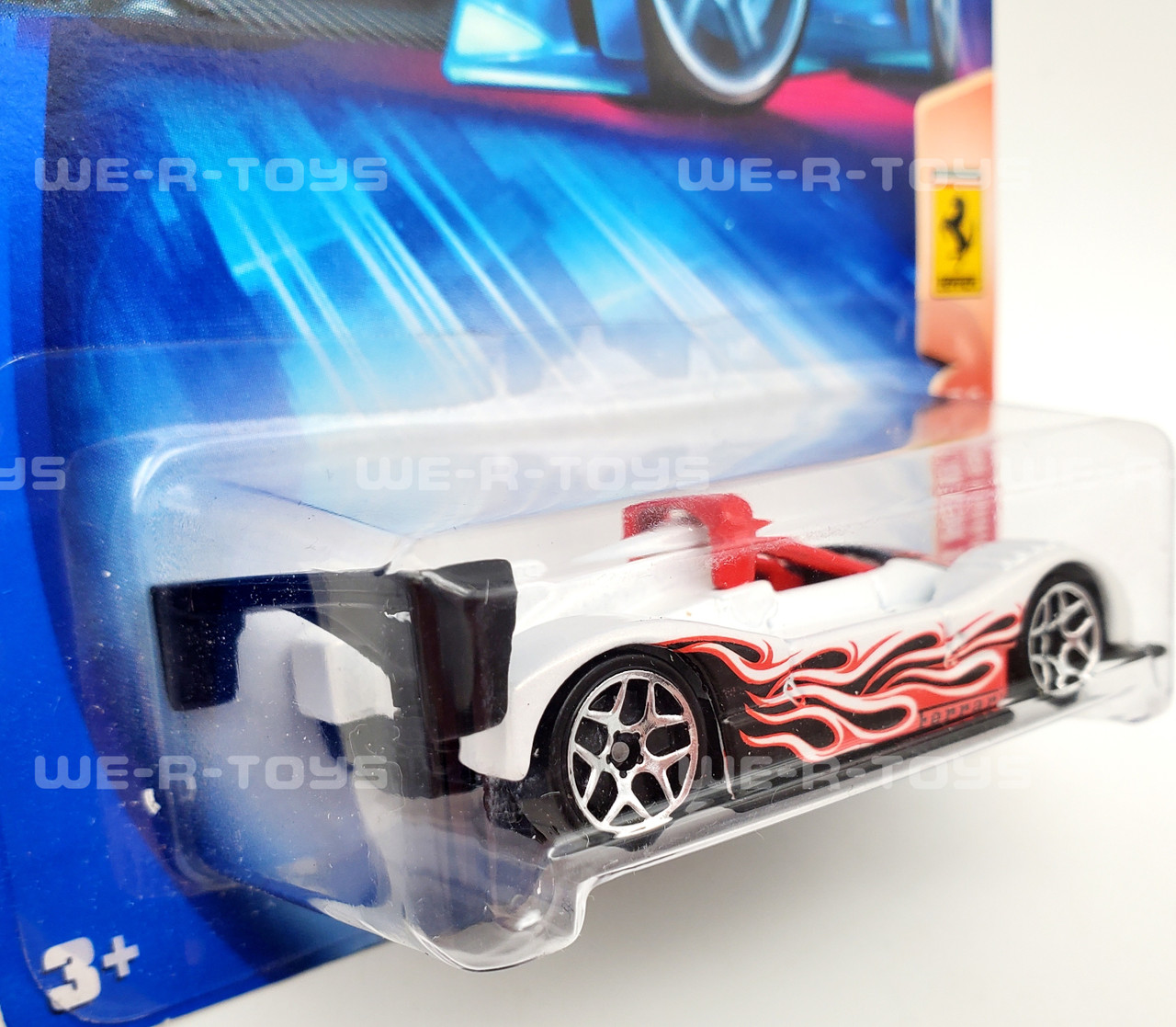Hot Wheels Ferrari 333 SP Heat 5/5 White Red Black Collector #132