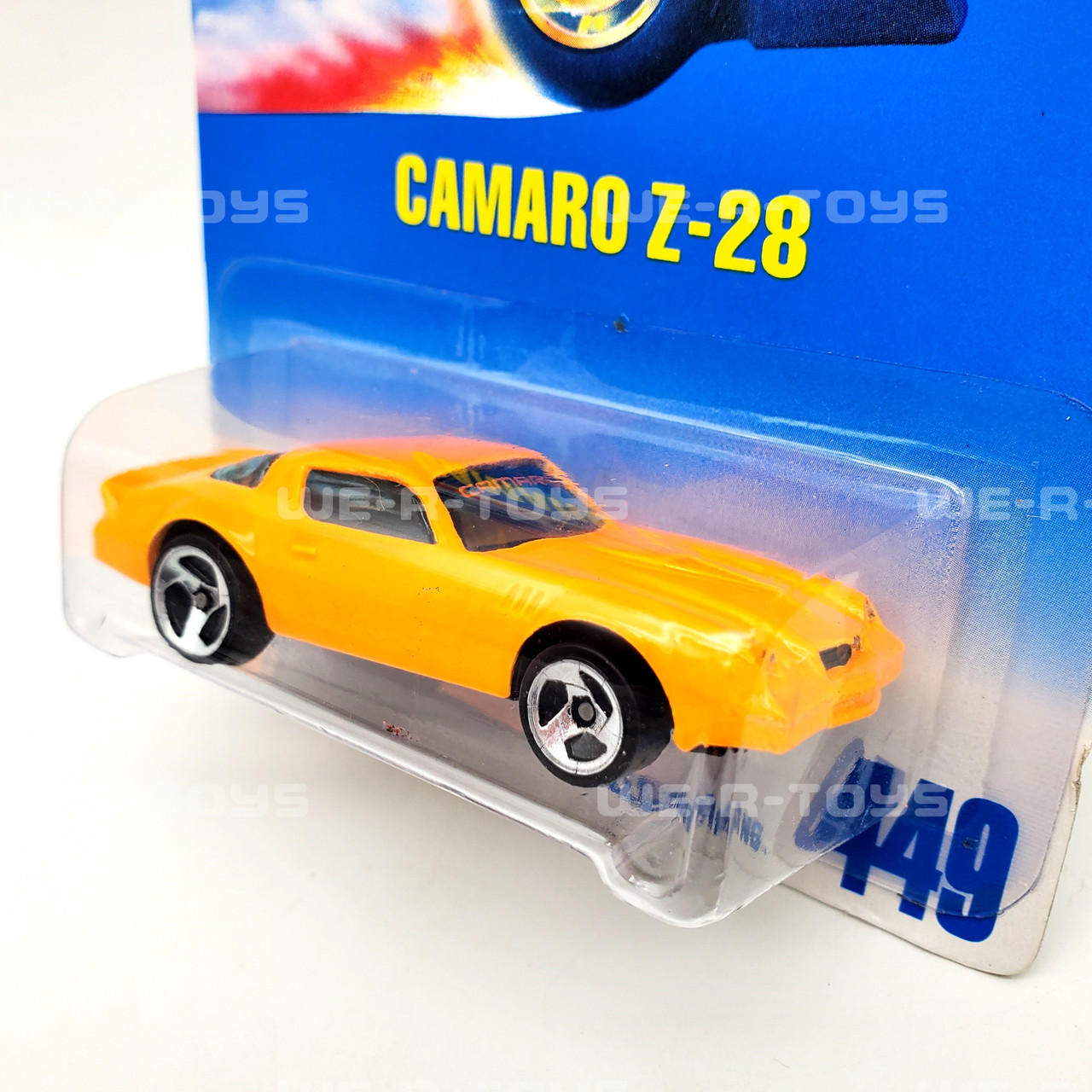 Hot Wheels Chevrolet Camaro Z-28 Neon Orange Die cast Vehicle