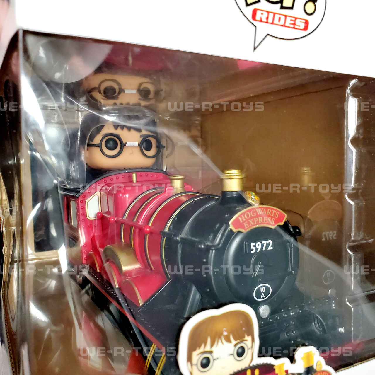 POP! Rides Harry Potter: Hogwarts Express Engine com Harry Potter - Funko