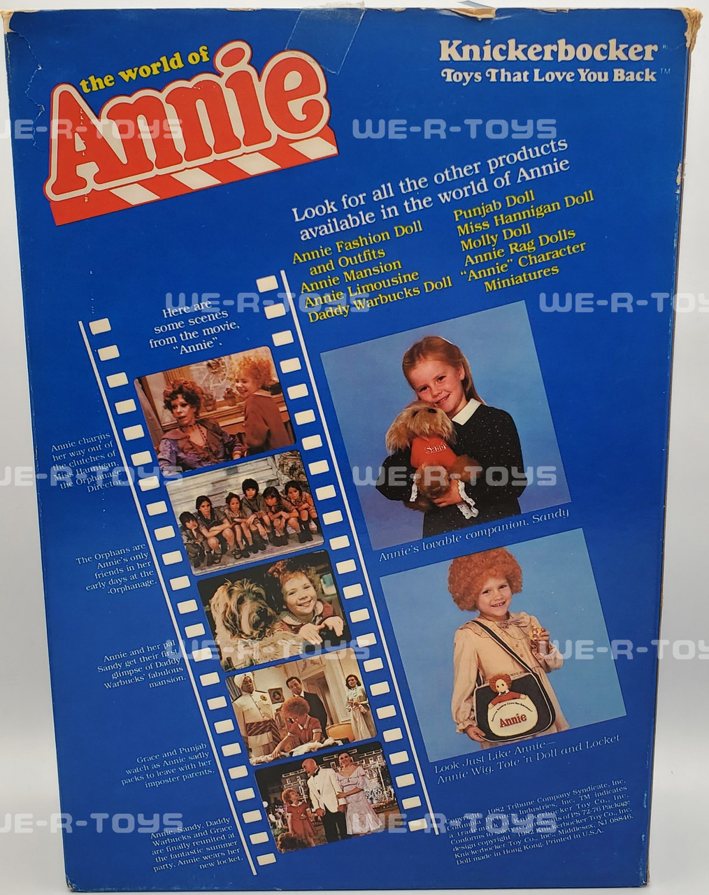 annie ページ Movie Star Annie with Party Dress and Shoes Doll 1982