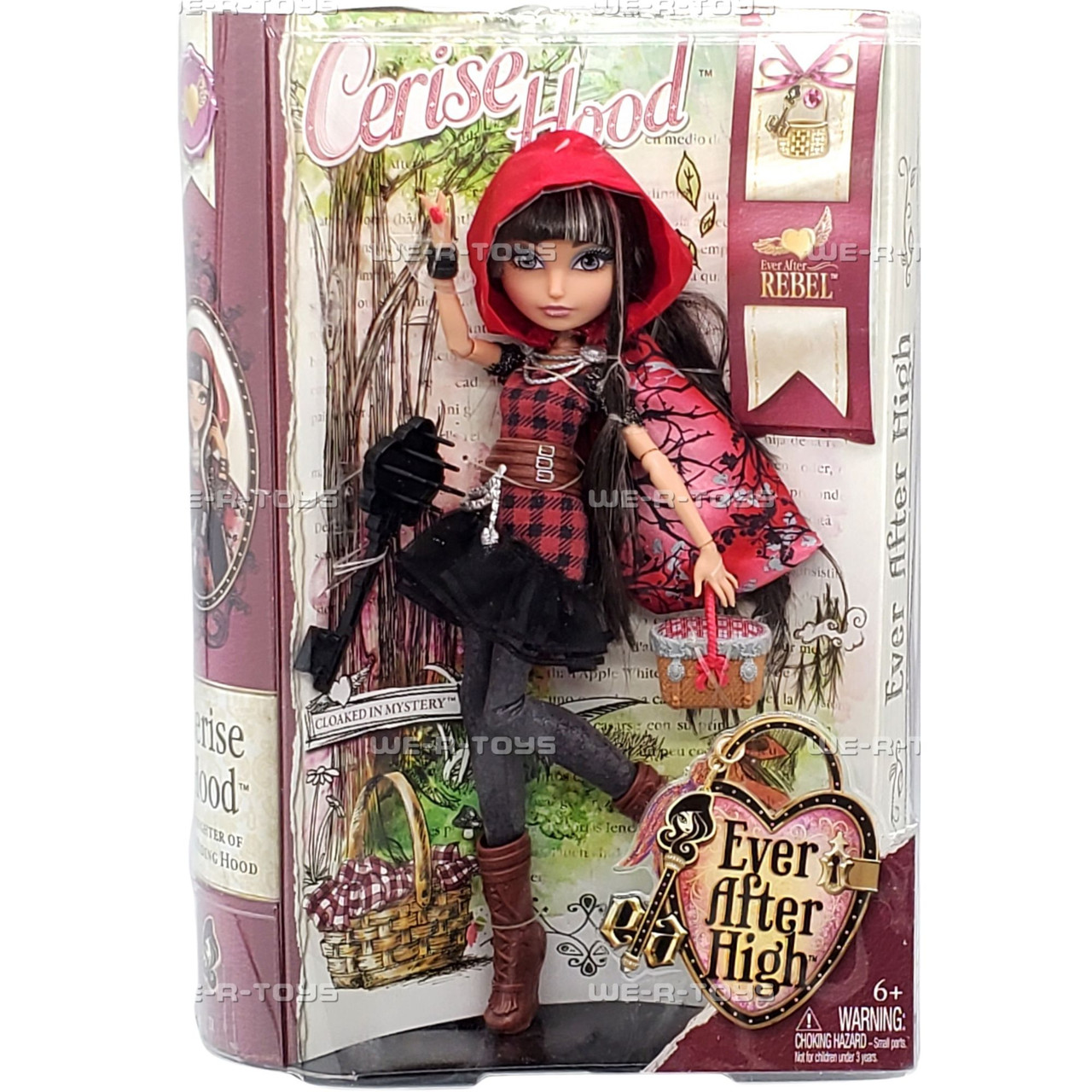 Ever After（エバーアフター）High Cerise Hood Ever After High Spring Unsprung Cerise Hood Doll - Walmart.com