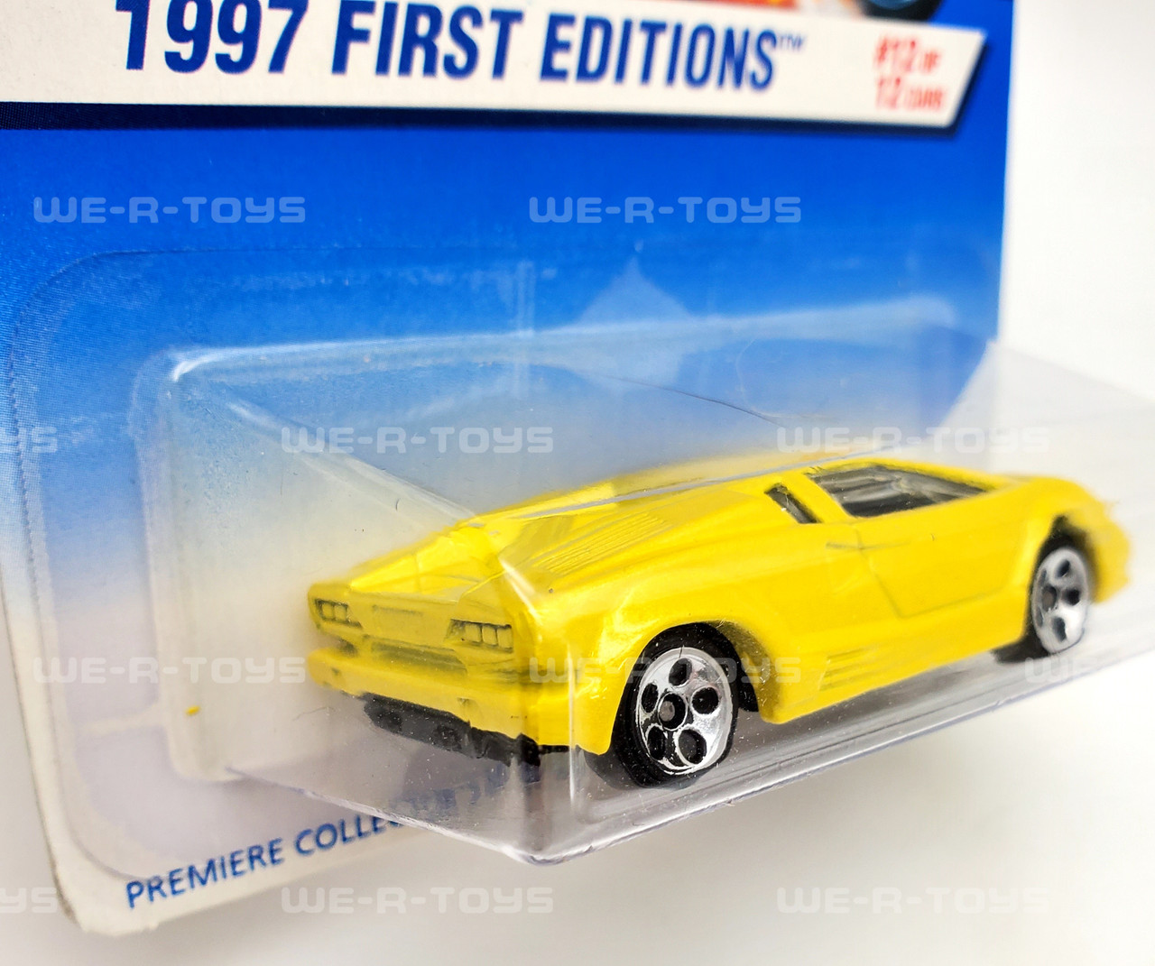 ホットウィール　1997 ランボルギーニカウンタック Hot Wheels Lamborghini Countach #7 Pearlescent White, 1997
