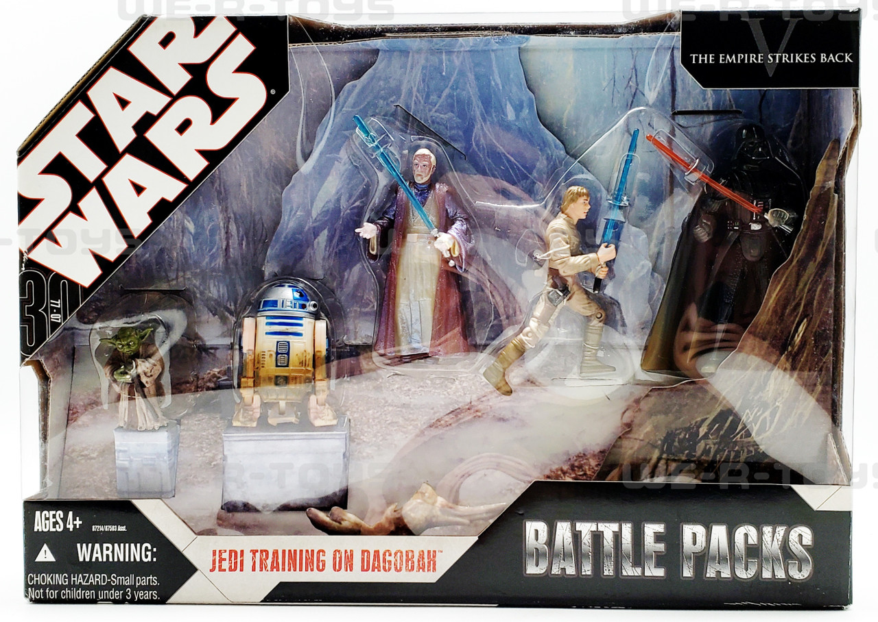 Star Wars Battle Packs The Empire Strikes Back Jedi Training on
