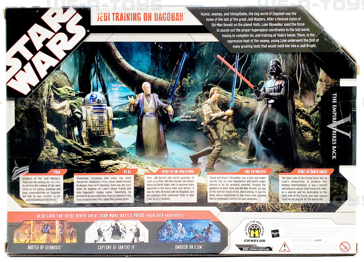 Star Wars Battle Packs The Empire Strikes Back Jedi Training on