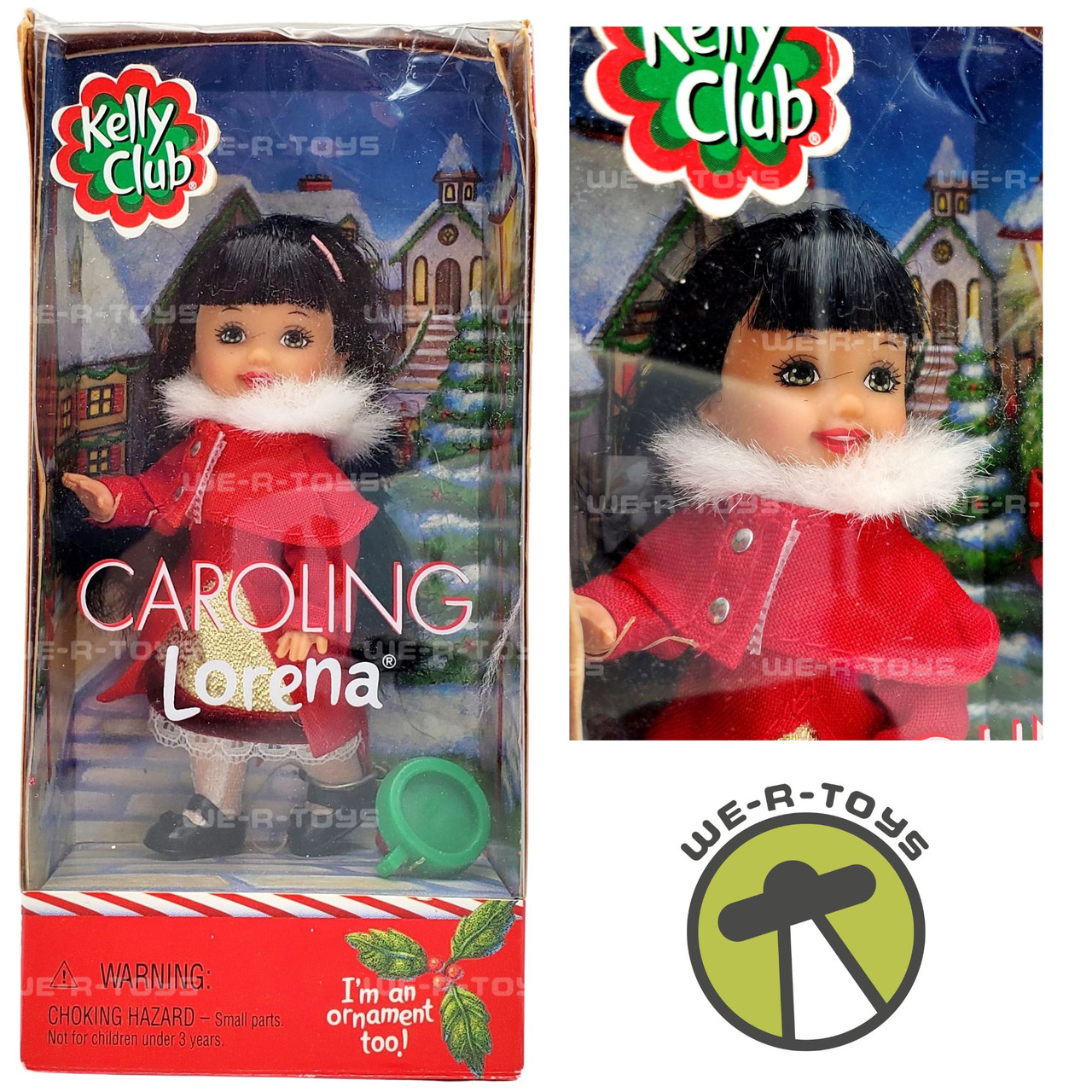 Barbie Kelly Club Friends Caroling Lorena Doll Ornament Mattel