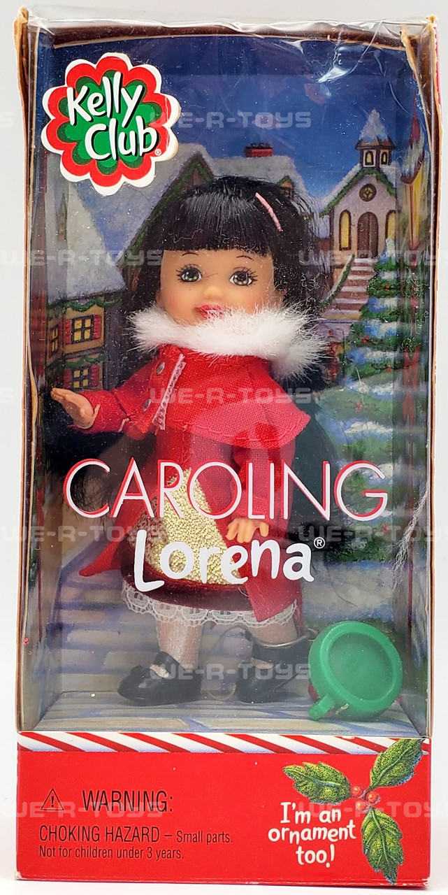 Barbie Kelly Club Friends Caroling Lorena Doll Ornament Mattel