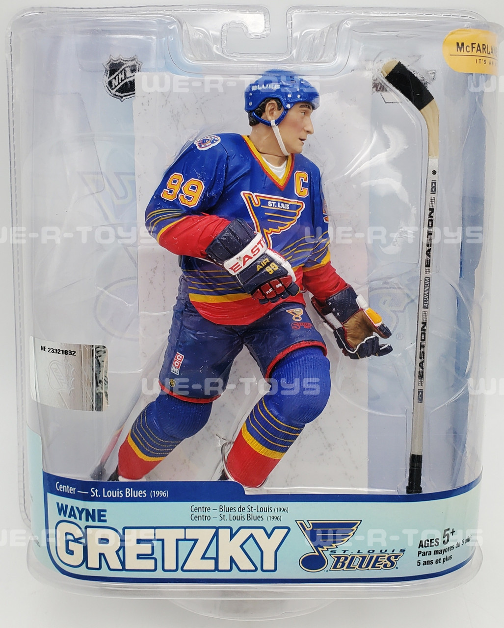 NHL St. Louis Blues Wayne Gretzky Action Figure 2007