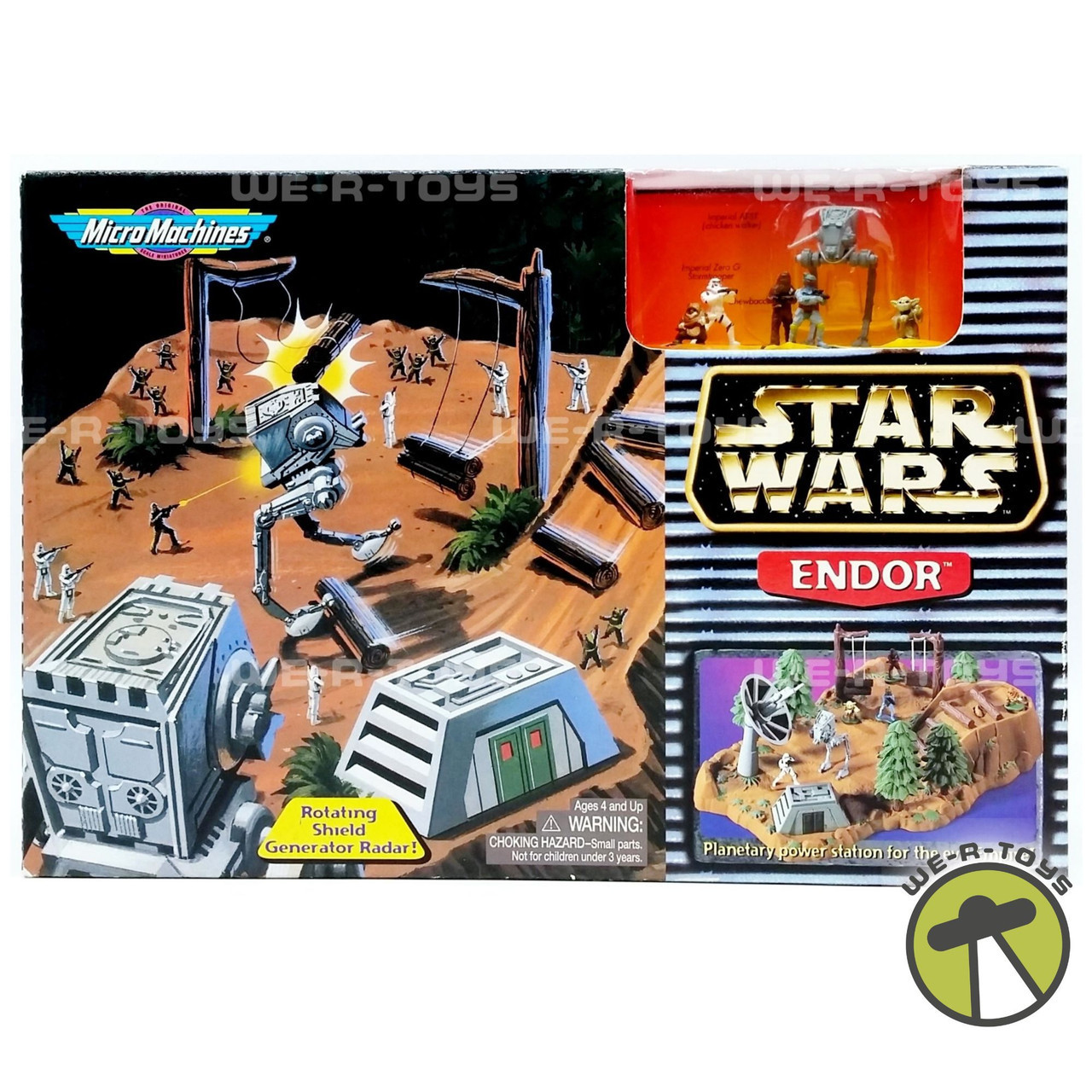 Star Wars Micro Machines - Endor Playset - Galoob (loose)