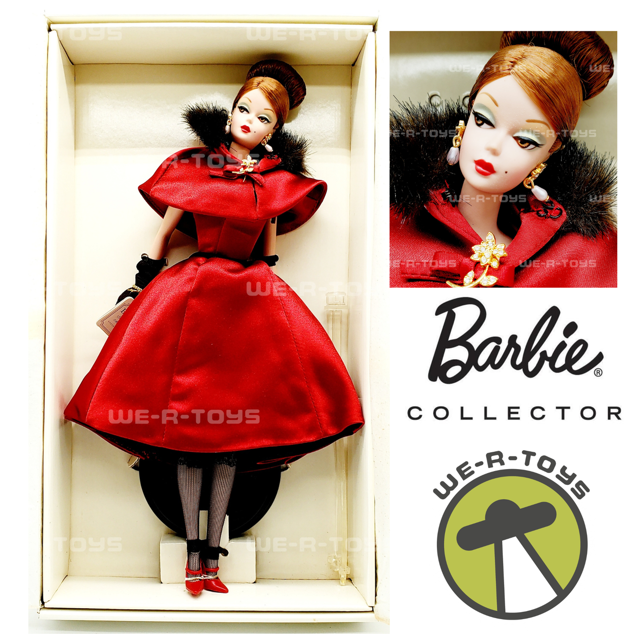 Barbie FMC Ravishing in Rouge Silkstone Fao Schwarz Limited Barbie FMC Ravishing in Rouge Silkstone Fao Schwarz Limited