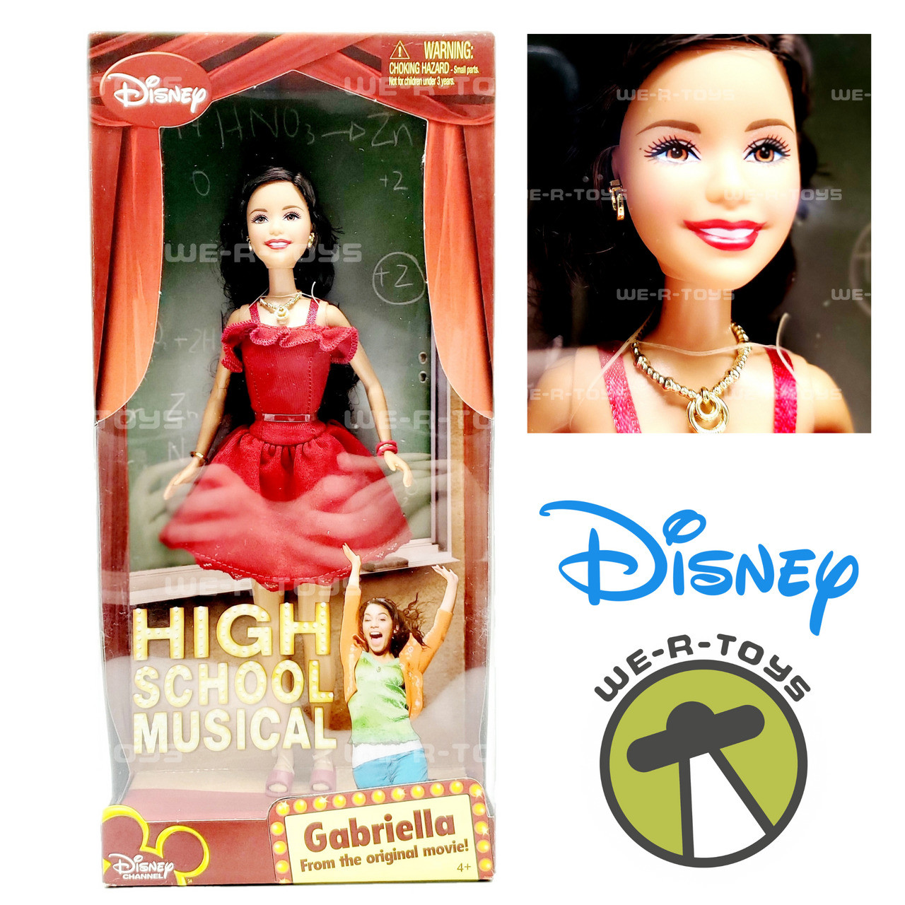 Disney High School Musical Gabriella Doll 2007 Mattel M6705 We-R