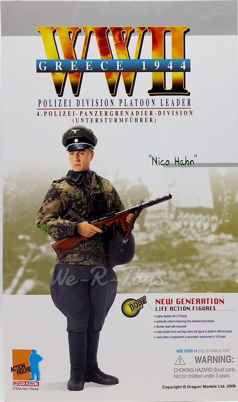 Dragon Models WWII ドイツ軍 フィギュア Nico Hahn Dragon WWII Greece Polizei Platoon Leader Nico Hahn 12 inch