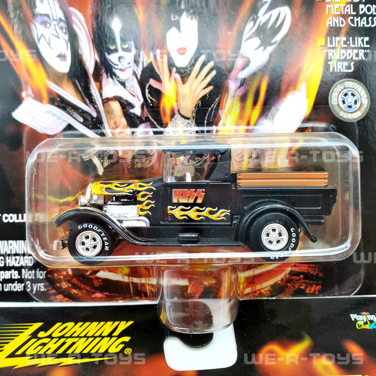 Johnny Lightning KISS Set of 6 Die-Cast Vehicles Different Styles