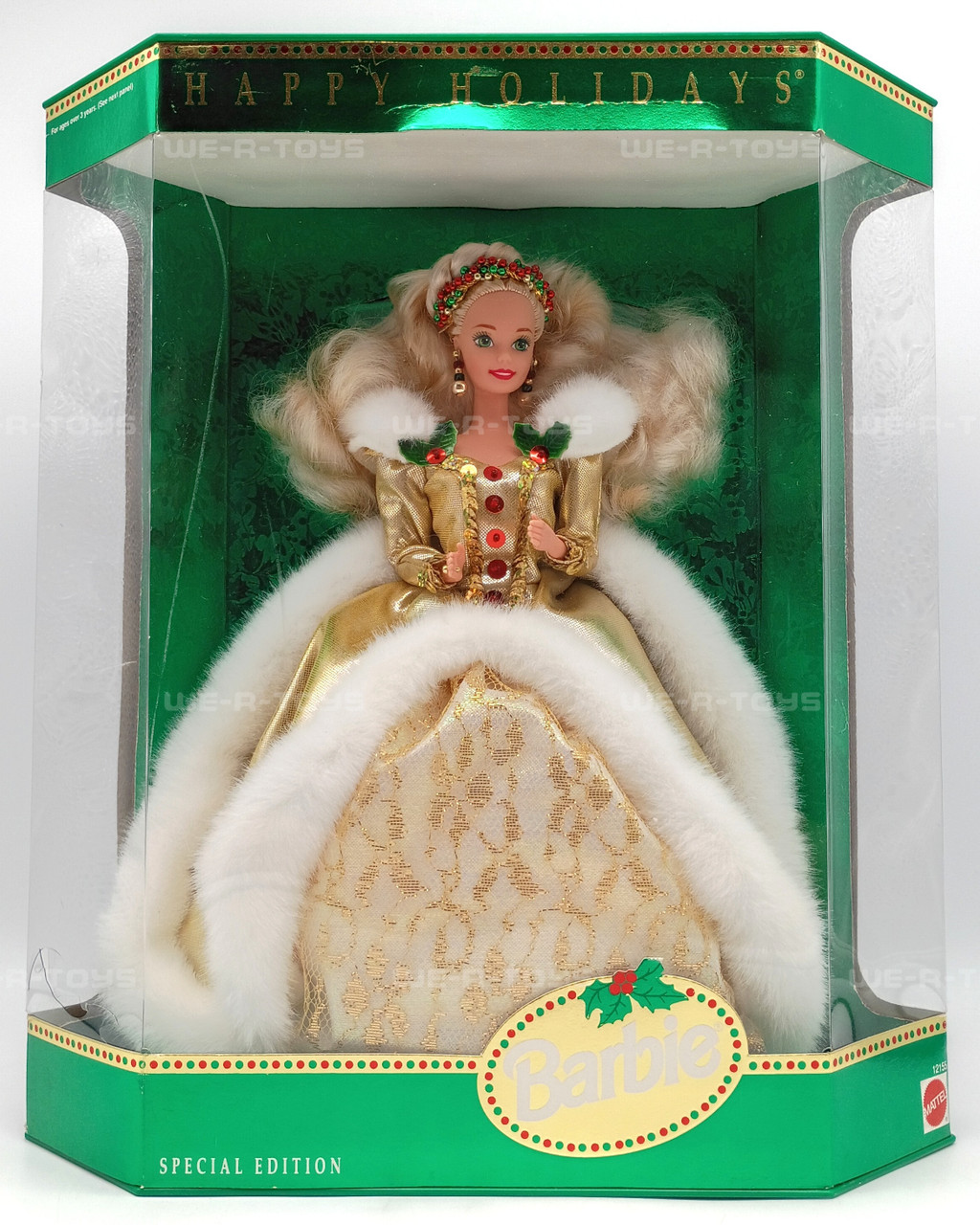 Happy Holidays Barbie Doll Special Edition 1994 Mattel 12155