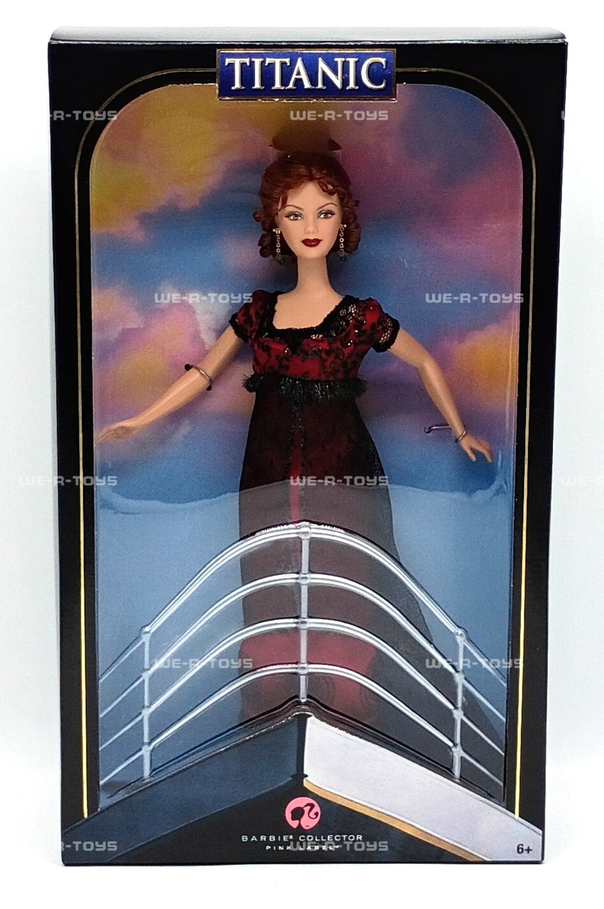 Titanic Barbie Doll as Rose Dewitt Bukater Pink Label 2007 Mattel