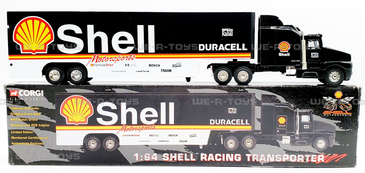 Corgi Classics Shell Racing Transporter 1:64 Scale Diecast Vehicle