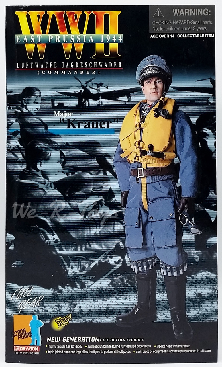 Dragon WWII East Prussia Major Krauer WWII Luftwaffe Pilot Action 