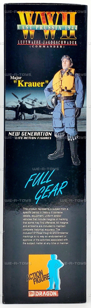 Dragon WWII East Prussia Major Krauer WWII Luftwaffe Pilot Action