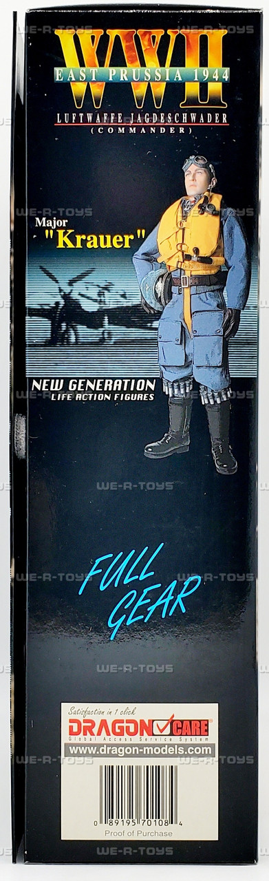 Dragon WWII East Prussia Major Krauer WWII Luftwaffe Pilot Action