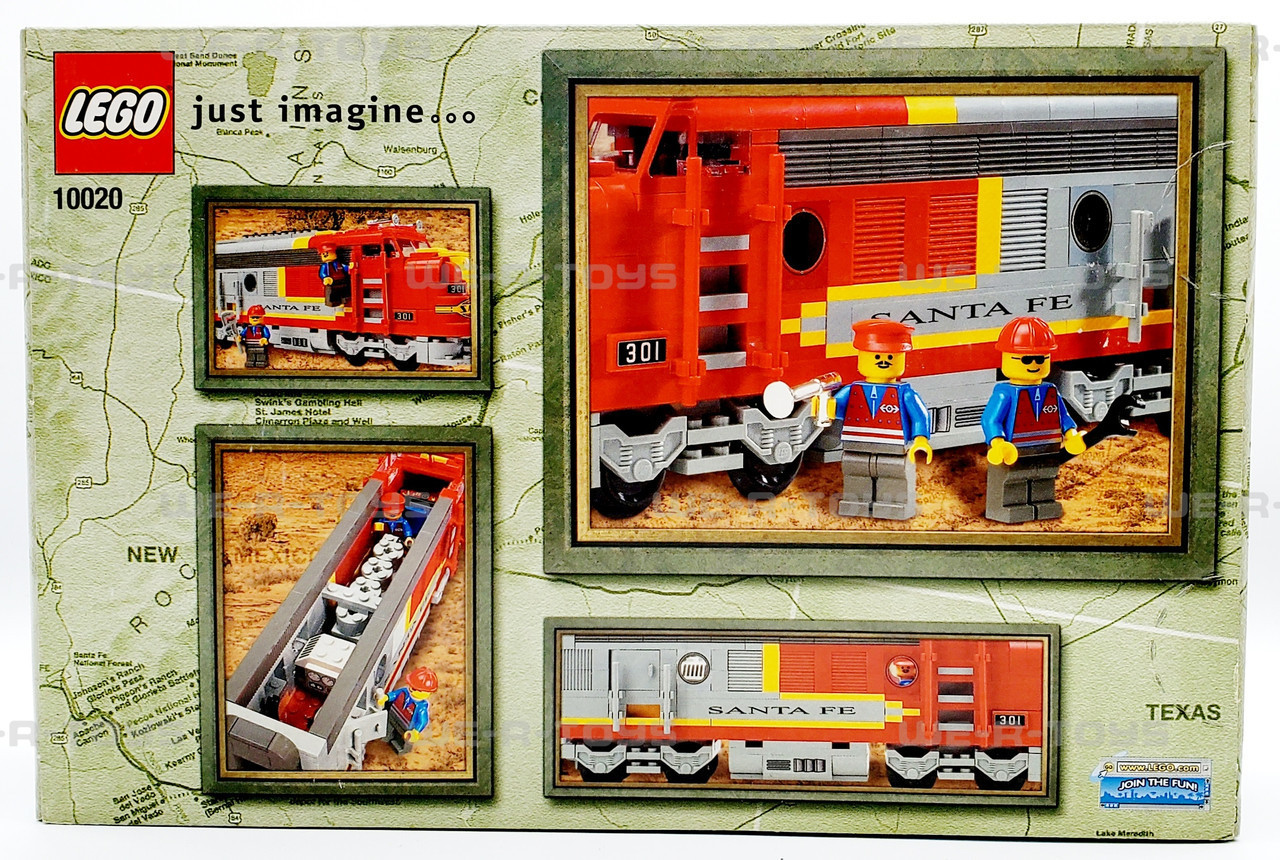 LEGO 10020 Santa Fe Super Chief Train Engine 434 Piece Building