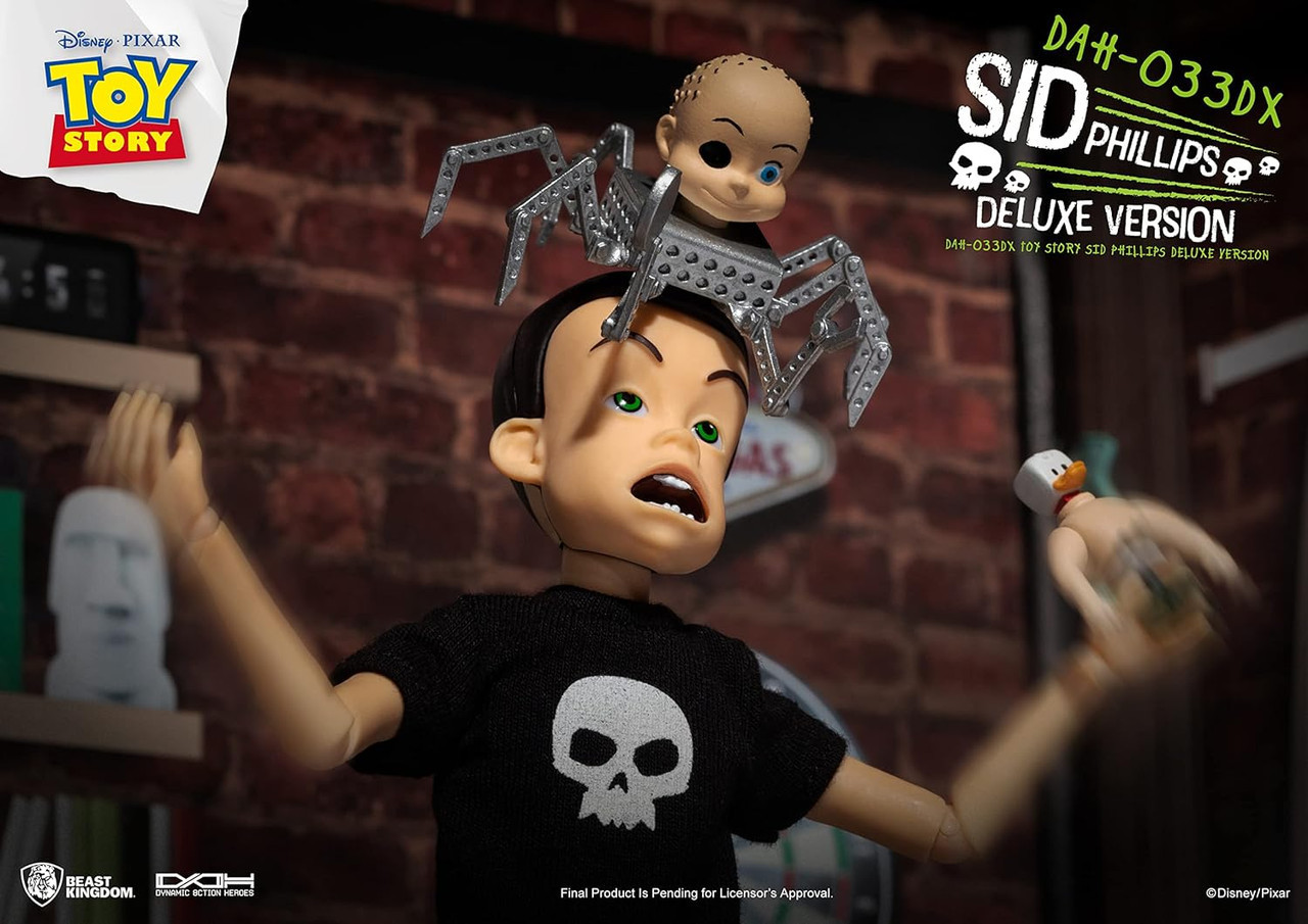 Toy Story: Sid Phillips DAH-033DX Dynamic 8-ction Deluxe Action Figure