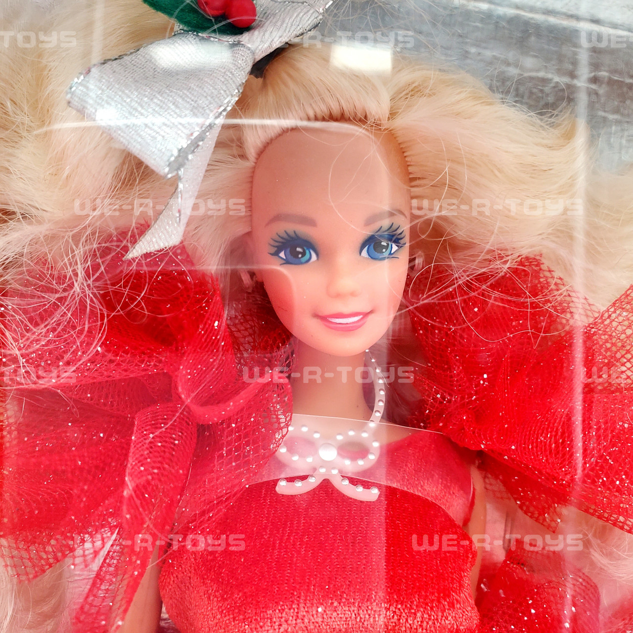 1988 Happy Holidays Special Edition Barbie Doll Mattel #1703 USED