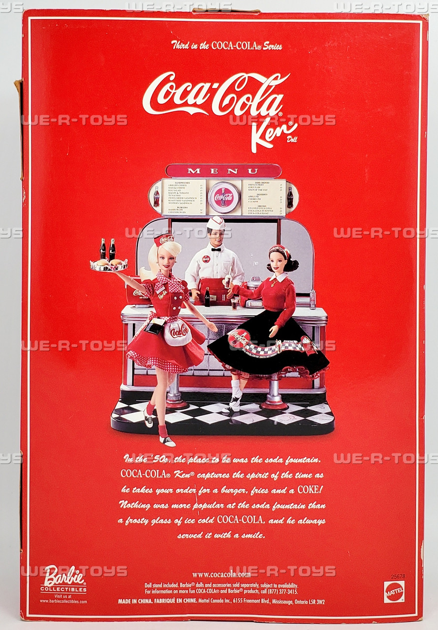 Barbie Coca Cola Ken Doll Collector Edition 1999 Mattel #25678