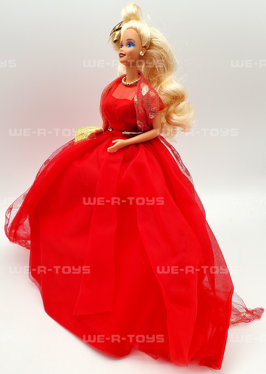 Red O-neck Doll Dress For Barbie Doll Clothes Outfits Backless Party Gown  For Barbie Dollhouse 1/6 Dolls Accessories Toys - Dolls Accessories -  AliExpress