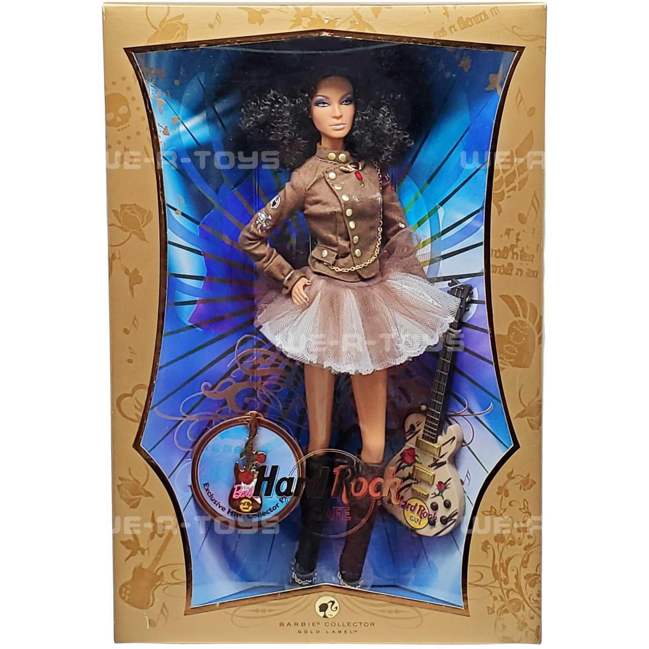 Hard Rock Cafe Barbie Doll Gold Label 2007 Mattel K7946 - We-R-Toys