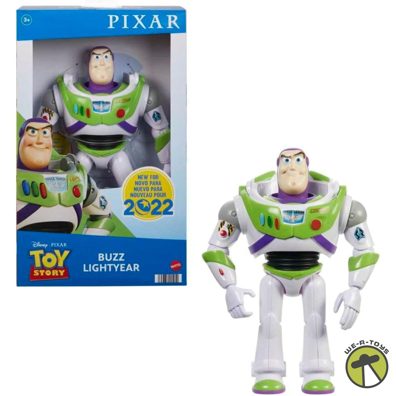 Disney Pixar Buzz Lightyear Large Action Figure 12 Inch Highly