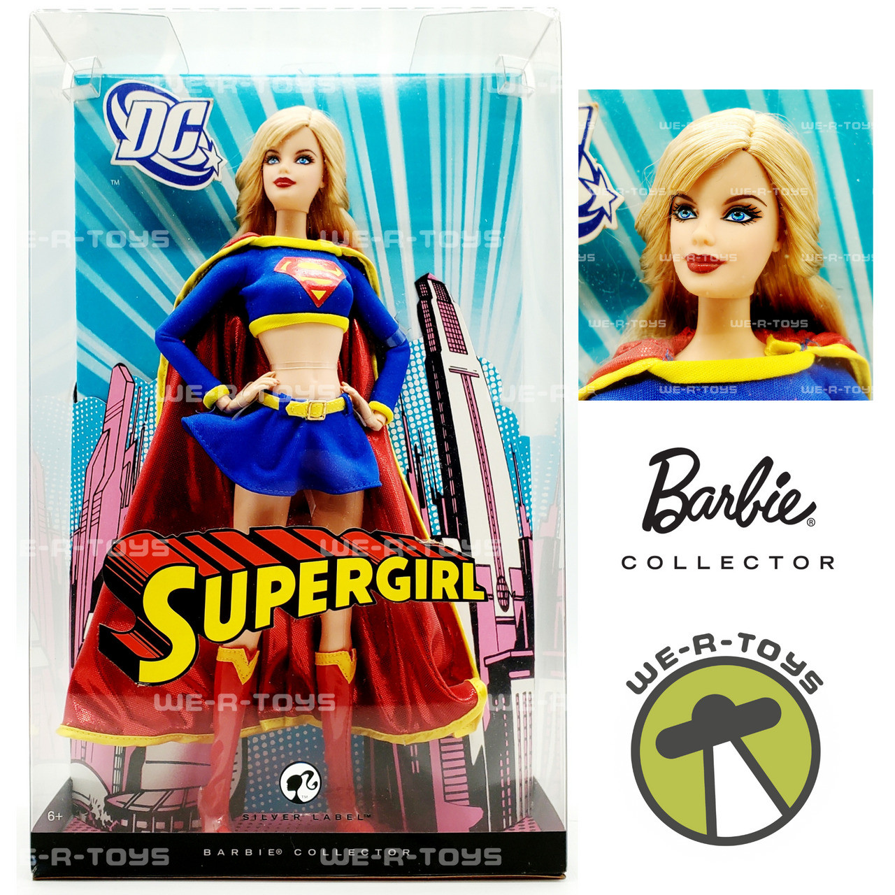 新品で購入 Barbie DC SUPER GIRL L9639 SILVER LABEL - おもちゃ