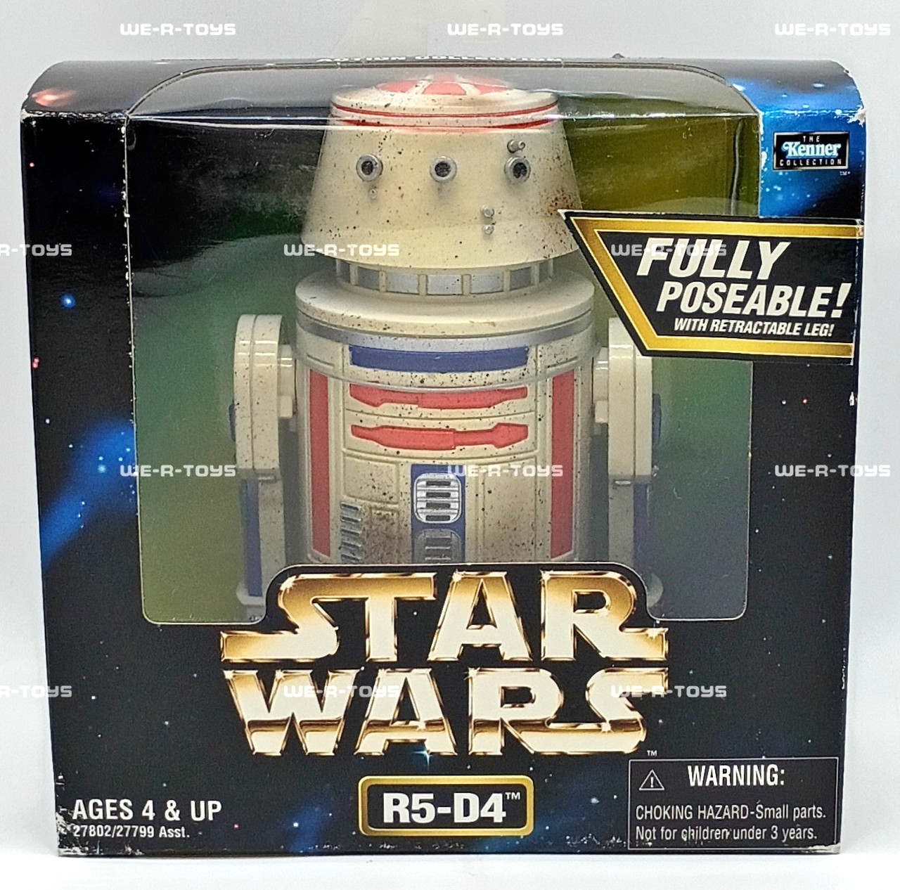 Star Wars R5-D4 Action Figure Fully Poseable Kenner 1998 - We-R-Toys