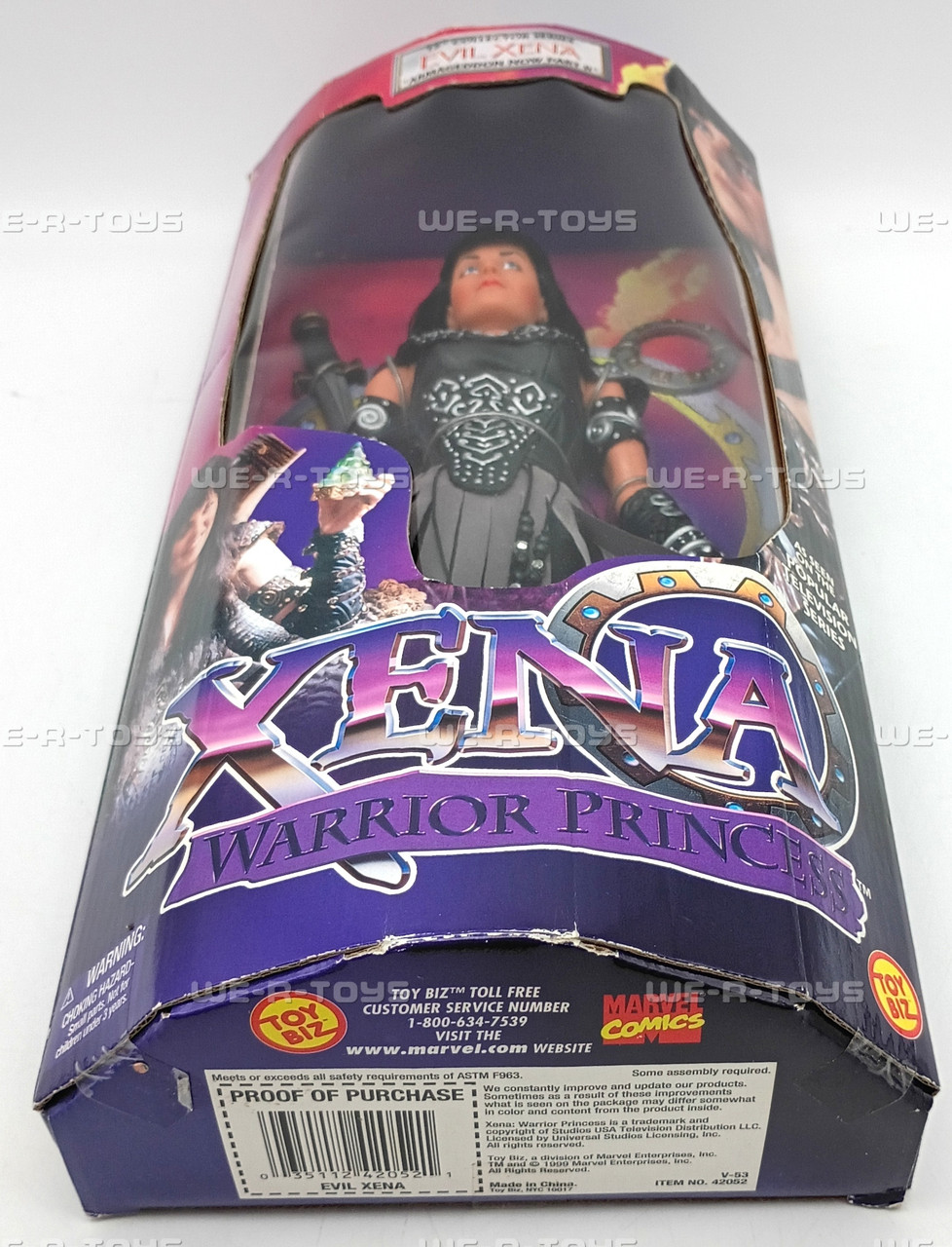 Xena Warrior Princess Evil Xena Action Figure Toy Biz 1999 #42052