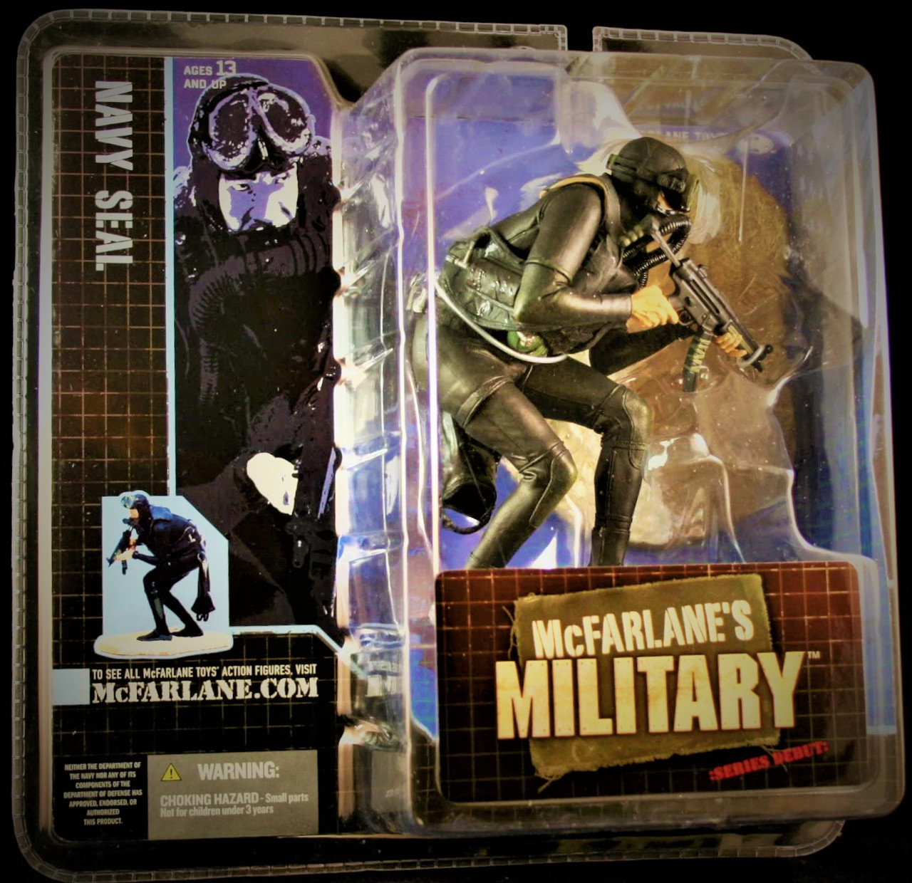 McFarlane's Military Navy Seal Action Figure Series Debut Caucasian Edition