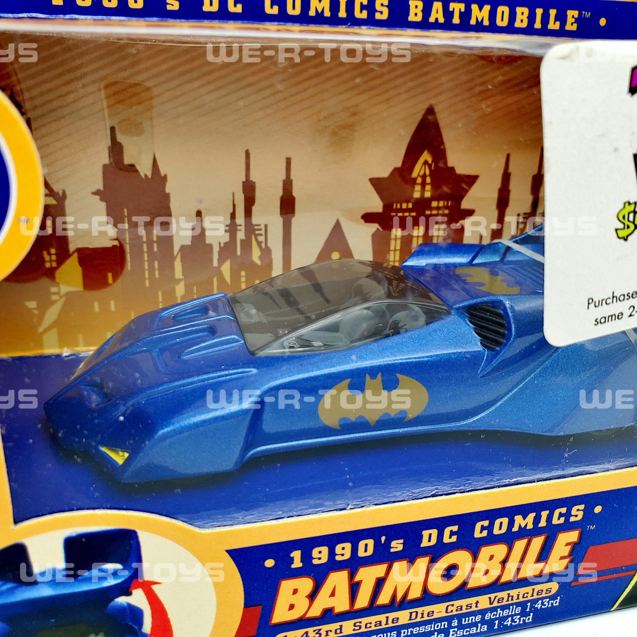 Corgi Batman Collectibles Set of 1990's Batmobile & 1950's