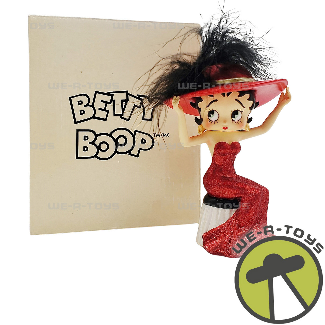 Betty Boop Lady in Red Musical Figurine 2007 Westland Giftware No