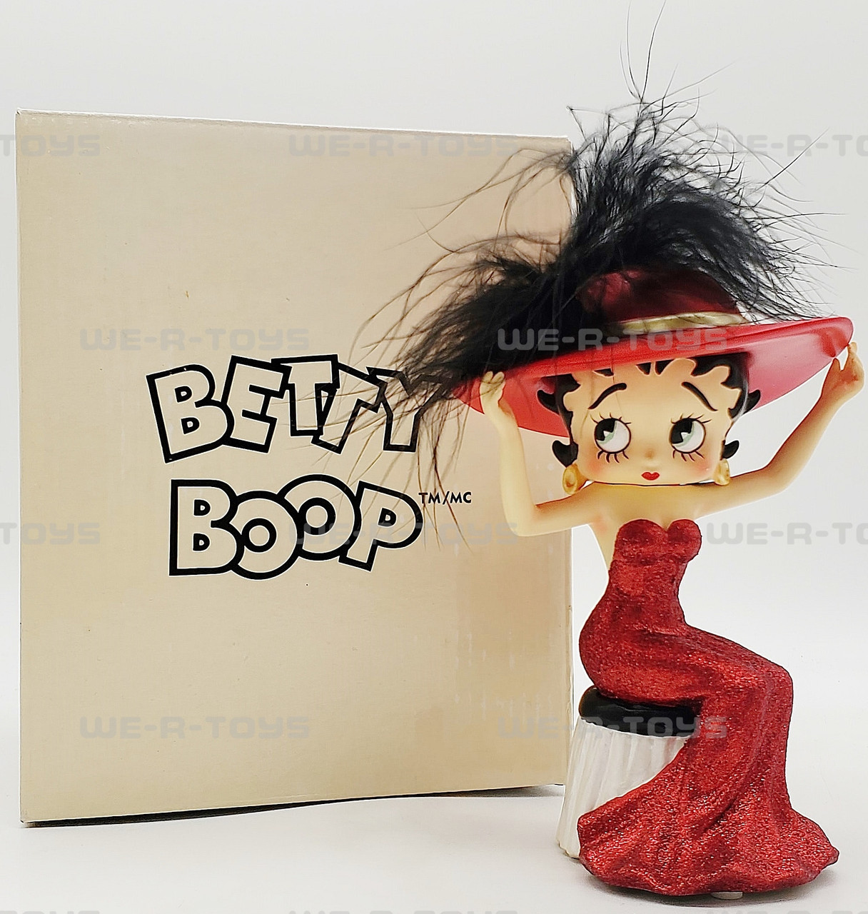 Betty Boop Lady in Red Musical Figurine 2007 Westland Giftware No.11524 NEW - We-R-Toys Betty Boop Lady in Red Musical Figurine 2007 Westland Giftware No.11524 NEW - We-R-Toys