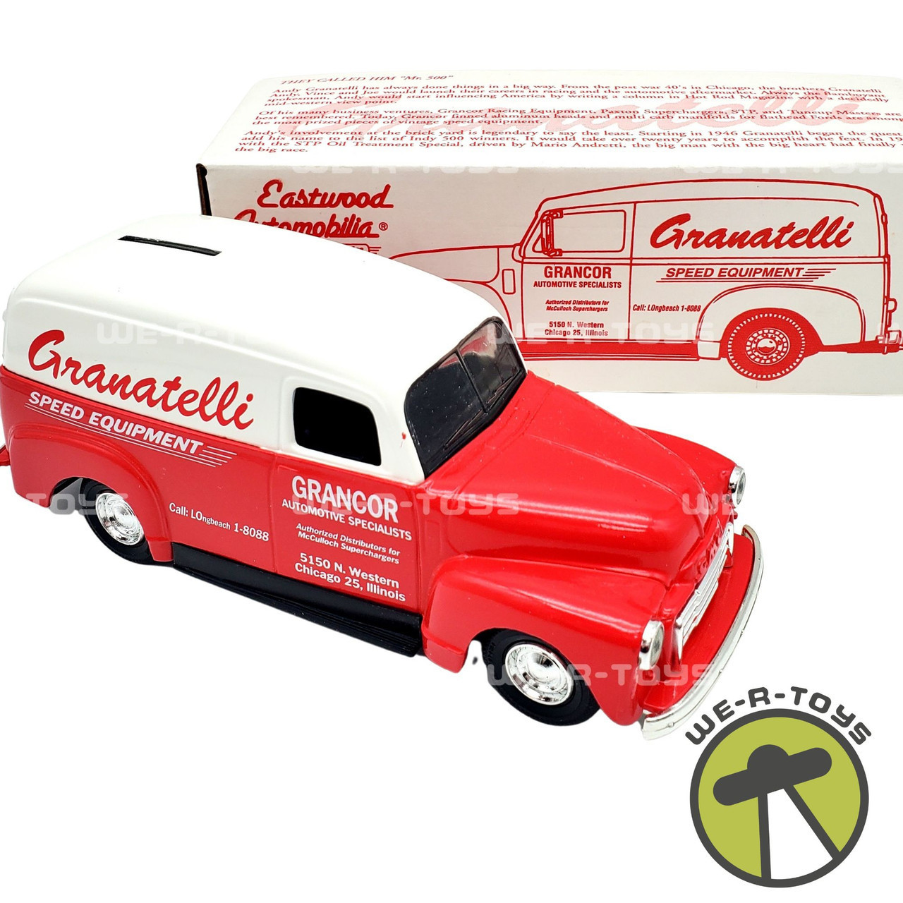 Eastwood 1951 GMC Panel Delivery Van Granatelli Speed Equipment