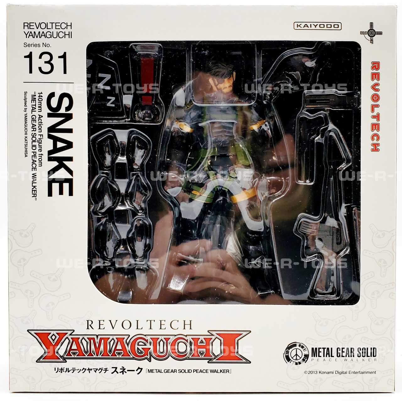L GEAR SOLID ピースウォーカー　フィギュア Revoltech Yamaguchi No.131 Metal Gear Solid Peace Walker
