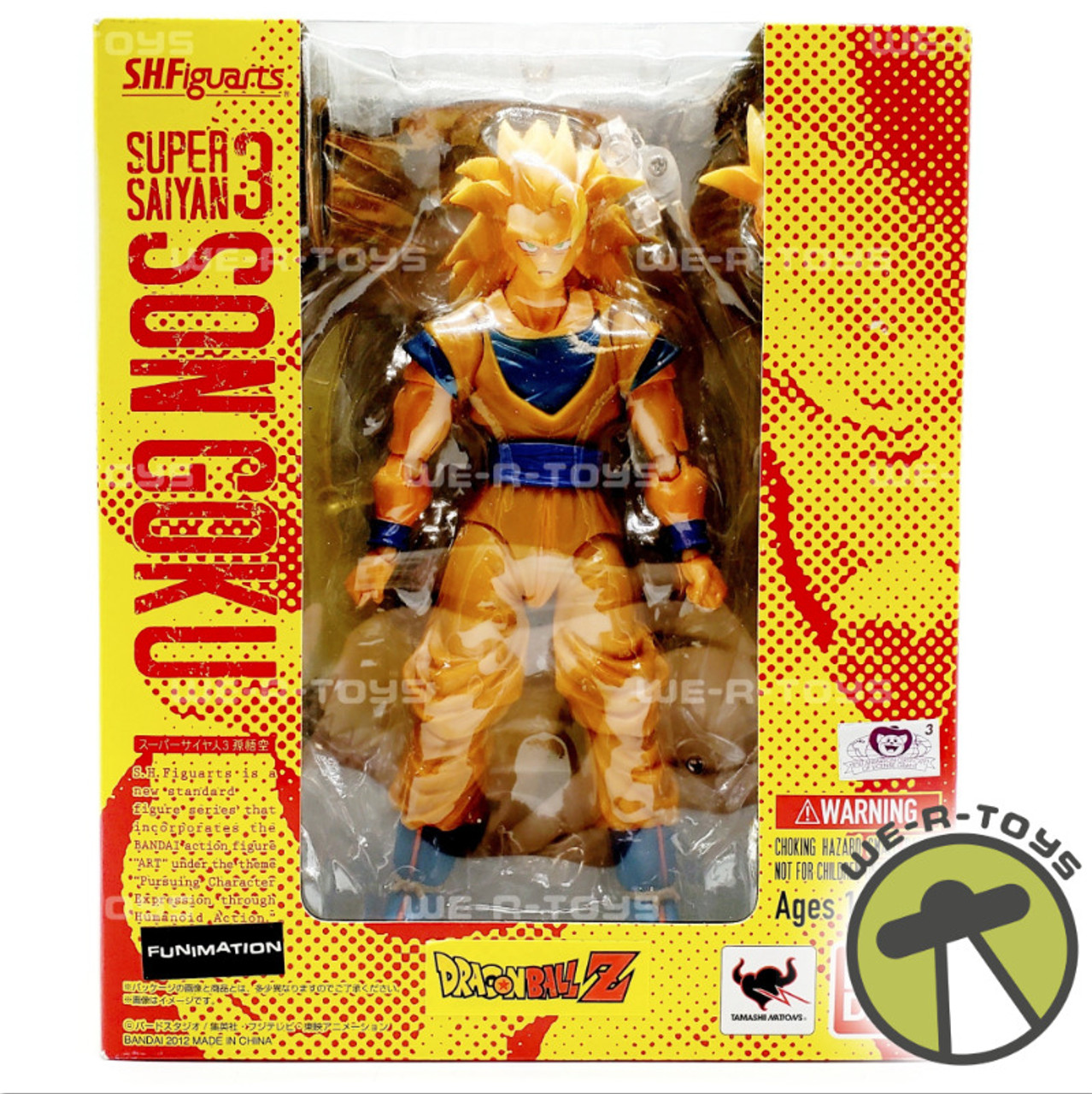 Bandai S.H.Figuarts Dragonball Z Super Saiyan 3 Son Goku Action Figure -  We-R-Toys