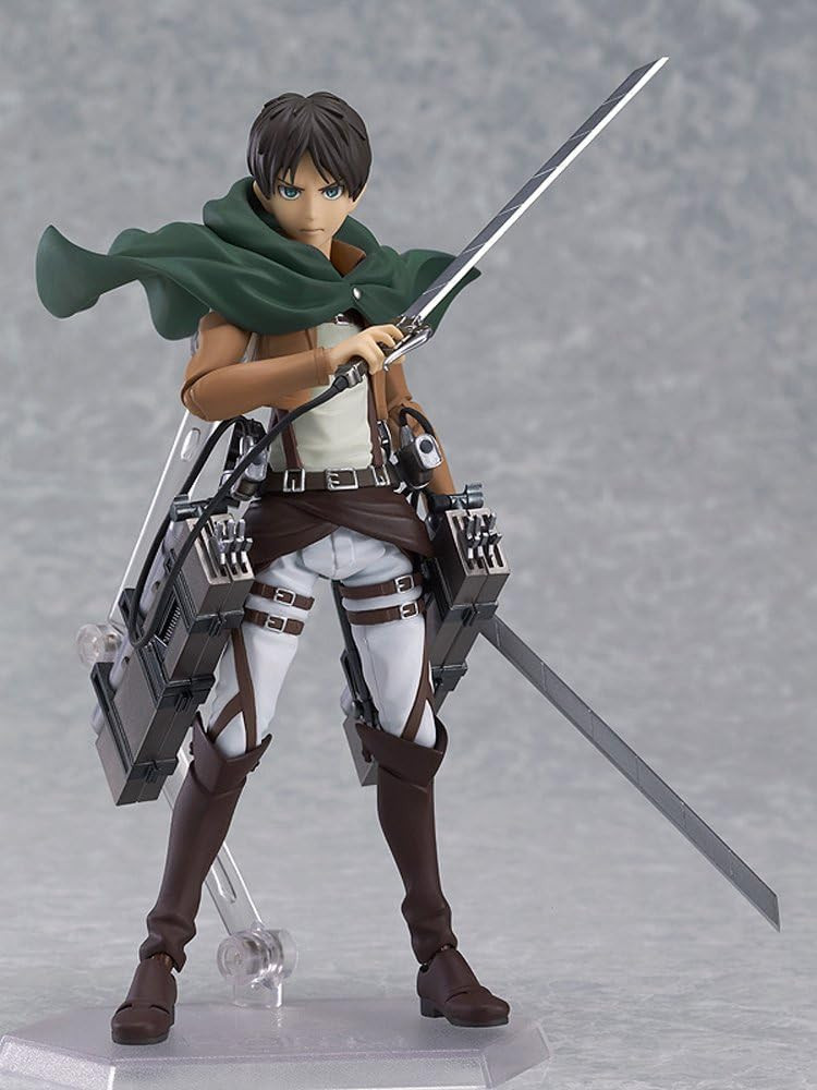 Max Factory Figma Attack on Titan Eren Yeager Action Figure Good