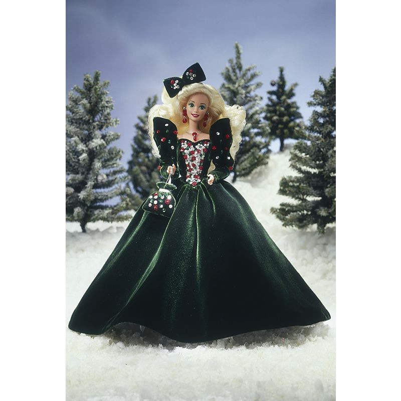 Black Barbie Doll Barbie Holiday 1991 1991 Happy Holidays Special