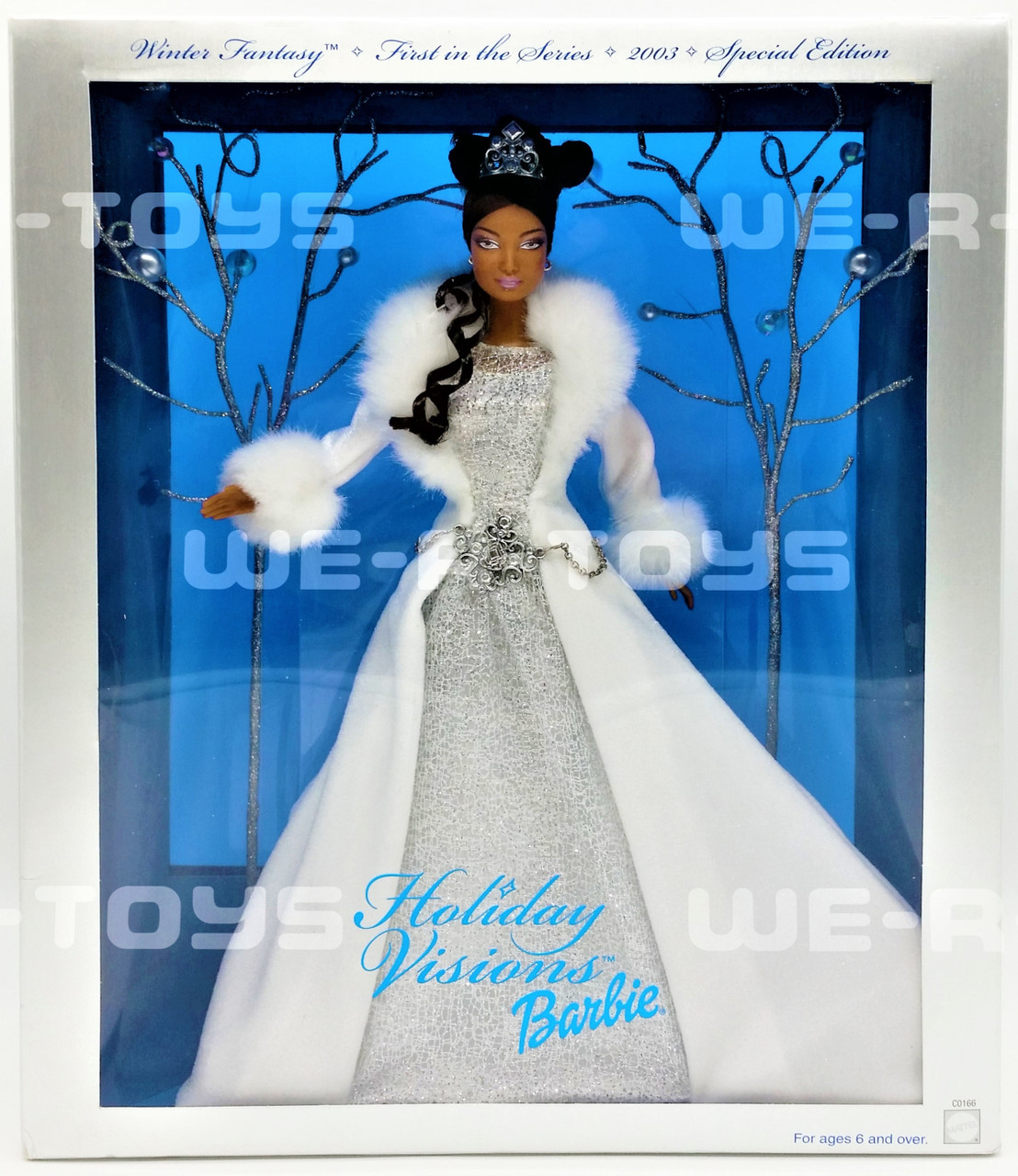 Holiday Visions Barbie Doll African American Winter Fantasy
