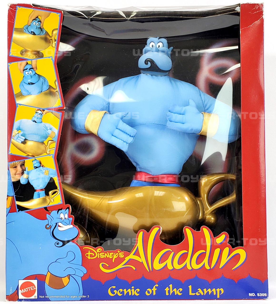 Jafar and Genie Artist Choice Aladdin Magic Lamps
