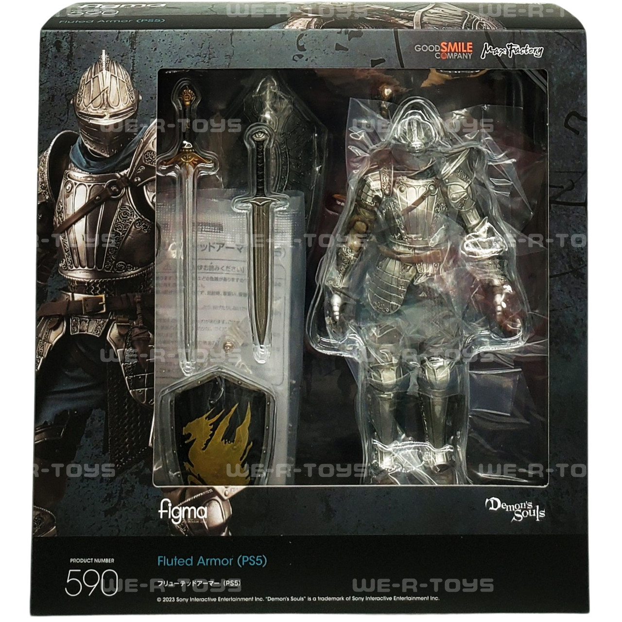 コミック・アニメ figma Demons Souls[PS5] figma Demons Souls PS5 Fluted Armor PS5 Non-Scale Plastic