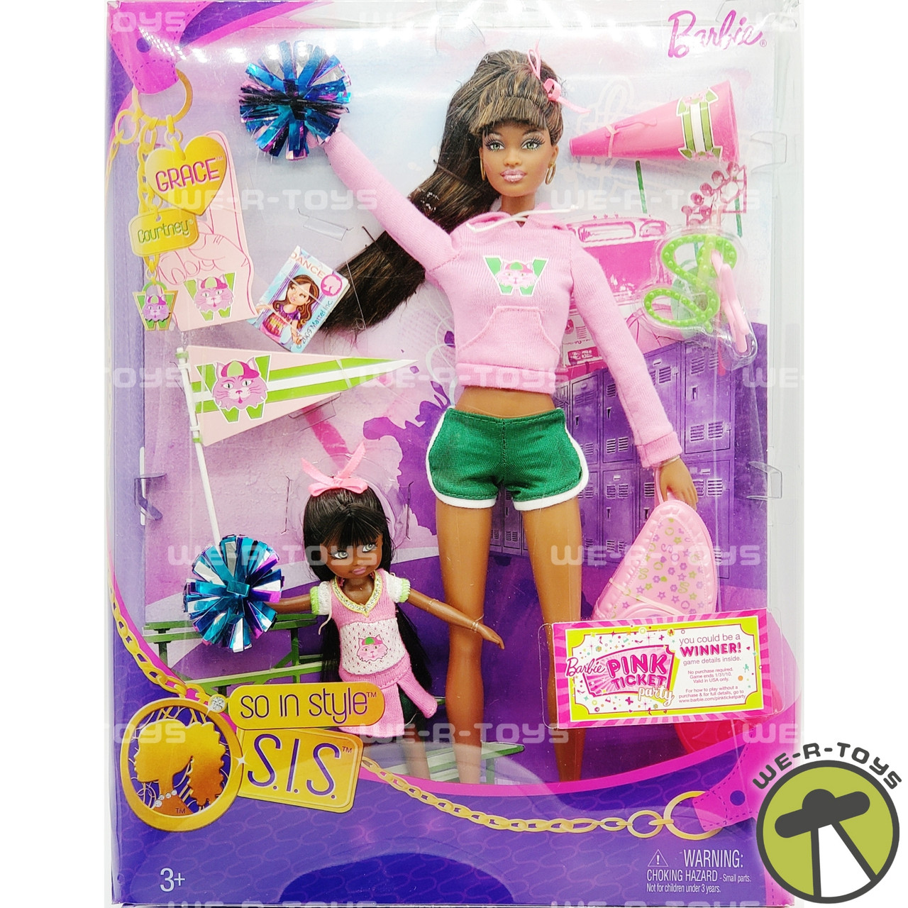 Barbie So In Style SIS Grace and Courtney Dolls 2009 Mattel P6914