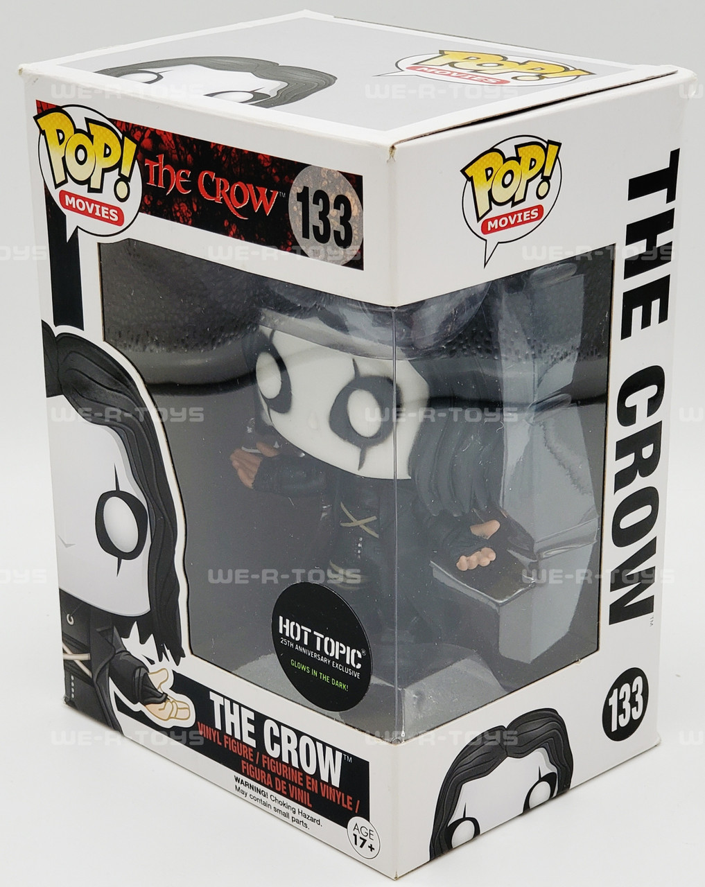 Funko Pop! Movies The Crow 25th Anniversary Glow in the Dark Hot Funko Pop! Movies The Crow 25th Anniversary Glow in the Dark Hot
