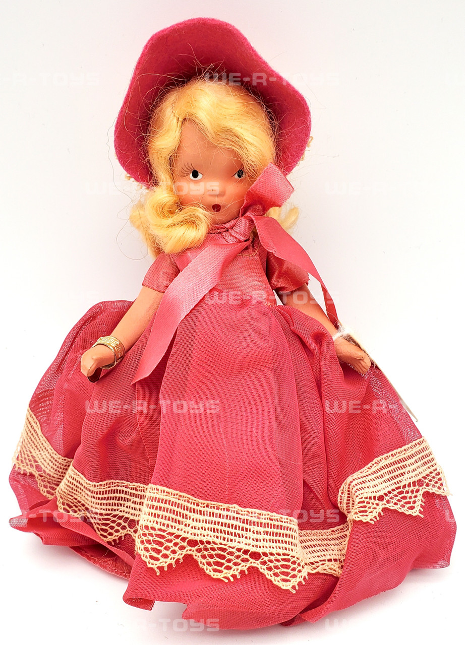 Nancy Ann Storybook 5in See Saw Marjorie Daw Pink Vintage Bisque