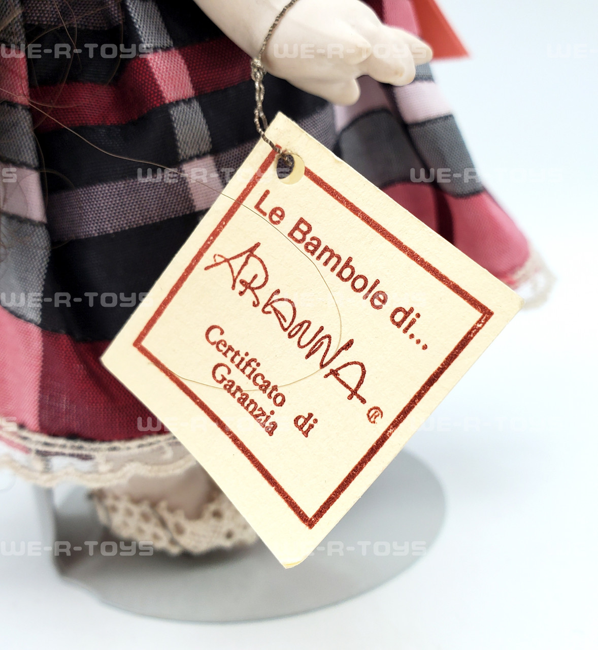 Le Bambole Di Arianna Porcelain Bisque Boy and Girl Twin 6in Dolls