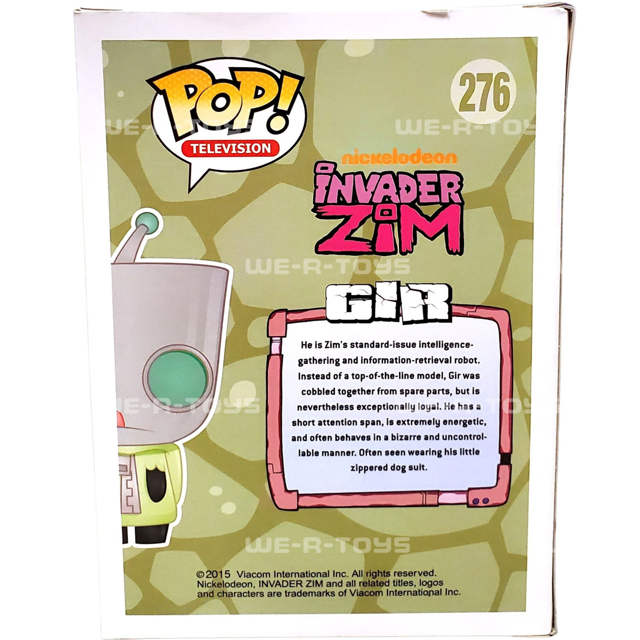Funko POP! Television #276 Invader Zim - Robot Gir Exclusive Vinyl