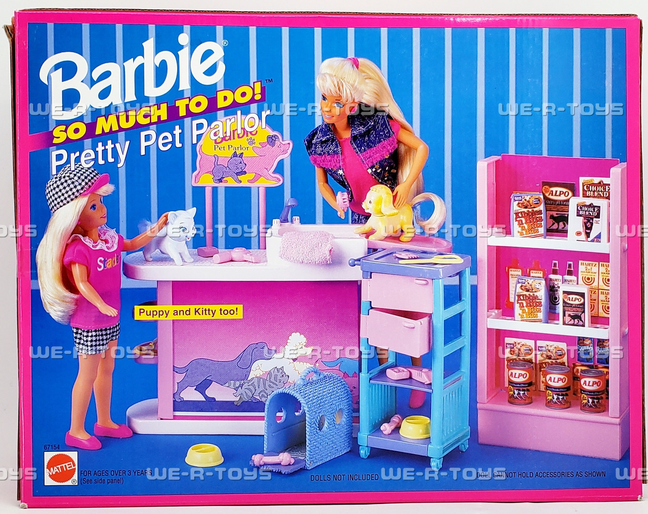 Barbie So Much to Do! Pretty Pet Parlor 1994 Mattel 67154 NRFB